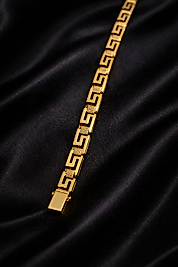 Versace model zirkon taş klipsli bileklik