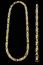 Xuping Versace model gold Kolye
